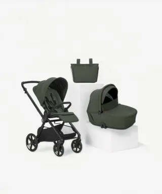 Carrito MUUM + capazo Sleep VERDE BOTELLA