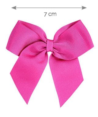 Lazo de grogén con pinza FUCSIA