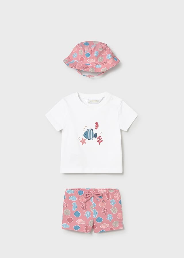 Conjunto de baño 3 piezas con animales de mar SALMÓN 3 Conjunto de baño 3 piezas con animales de mar SALMÓN - Imagen 2