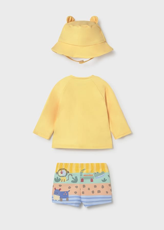 Conjunto de baño 3 piezas de selva AMARILLO 6 Conjunto de baño 3 piezas de selva AMARILLO - Imagen 4