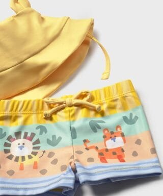 Conjunto de baño 3 piezas de selva AMARILLO 7 26 01619 034 L 7Carla Lozano armario de macarena penarandaCarla Lozano armario de macarena penaranda mayoral