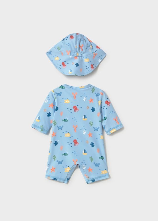 Conjunto de baño 2 piezas con animales de mar AZUL 6 Conjunto de baño 2 piezas con animales de mar AZUL - Imagen 4
