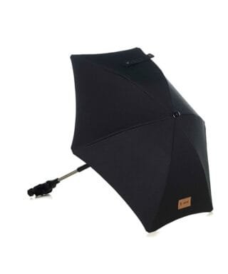 Sombrilla anti-UVA con flexo universal NEGRO