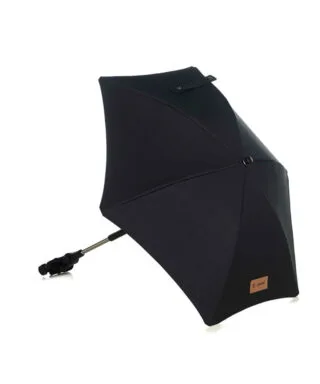 Sombrilla anti-UVA con flexo universal NEGRO