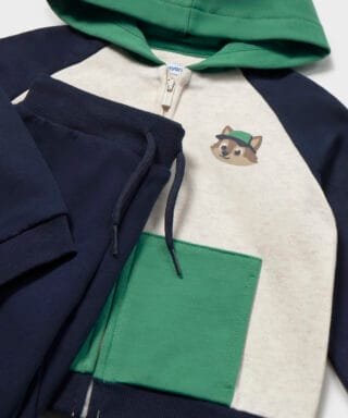 Chándal con 2 pantalones VERDE Y MARINO 7 Chándal con 2 pantalones VERDE Y MARINO - Imagen 3