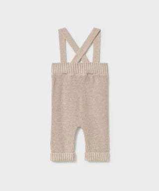 Peto de punto unisex BEIGE 7 Peto de punto unisex BEIGE - Imagen 3