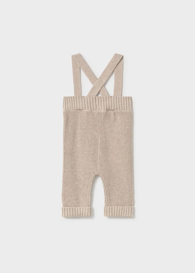 Peto de punto unisex BEIGE 5 Peto de punto unisex BEIGE - Imagen 3