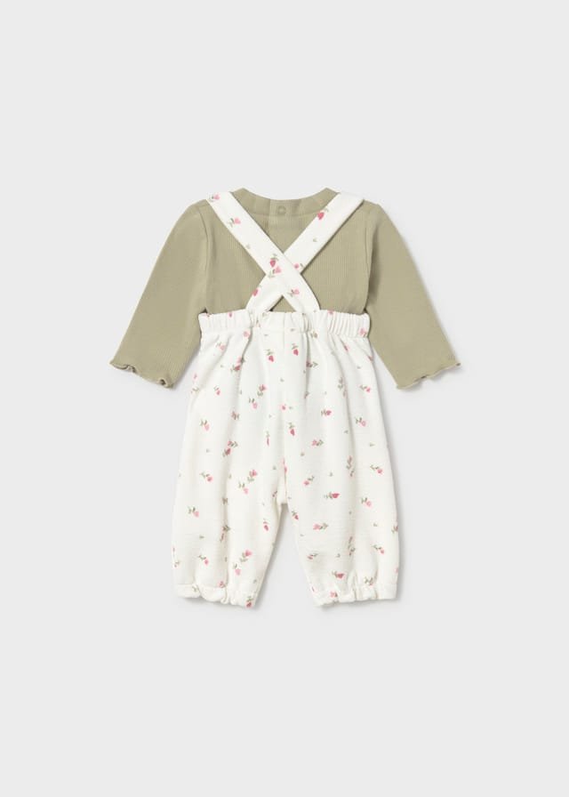 Conjunto de peto y jersey de flores JADE 5 Conjunto de peto y jersey de flores JADE - Imagen 3
