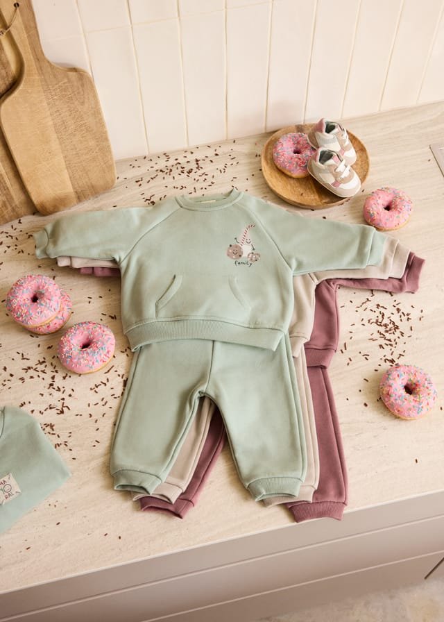 Chándal unisex GRANATE 6 Chándal unisex GRANATE - Imagen 4