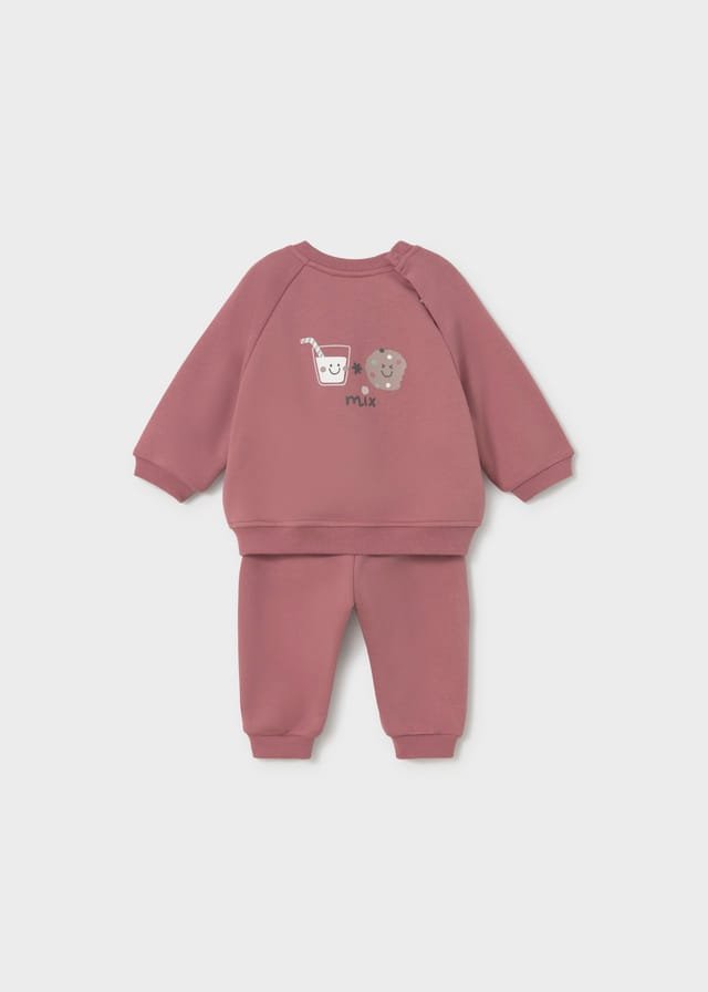 Chándal unisex GRANATE 5 Chándal unisex GRANATE - Imagen 3