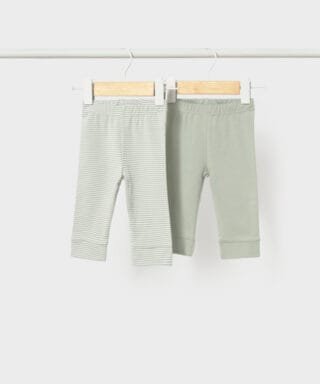 Pack de 2 legging VERDE AGUA