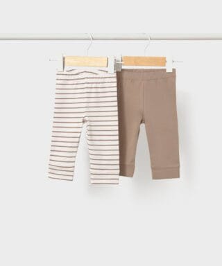 Pack de 2 legging MARRÓN