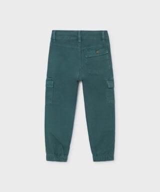 Pantalón tipo jogger AZUL PETRÓLEO - Imagen 3