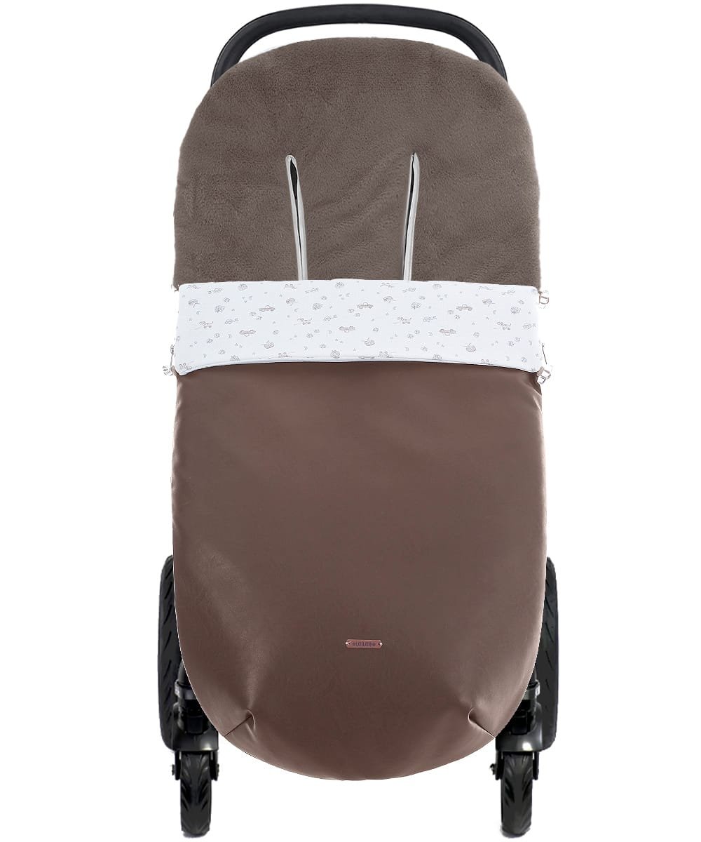 Saco de silla universal impermeable de polipiel Col. Lucca CHOCOLATE 3 Saco de silla universal impermeable de polipiel Col. Lucca CHOCOLATE