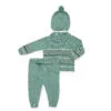 Conjunto de 3 piezas VERDE HOJA