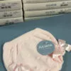 Ranita de punto con lazos ROSA