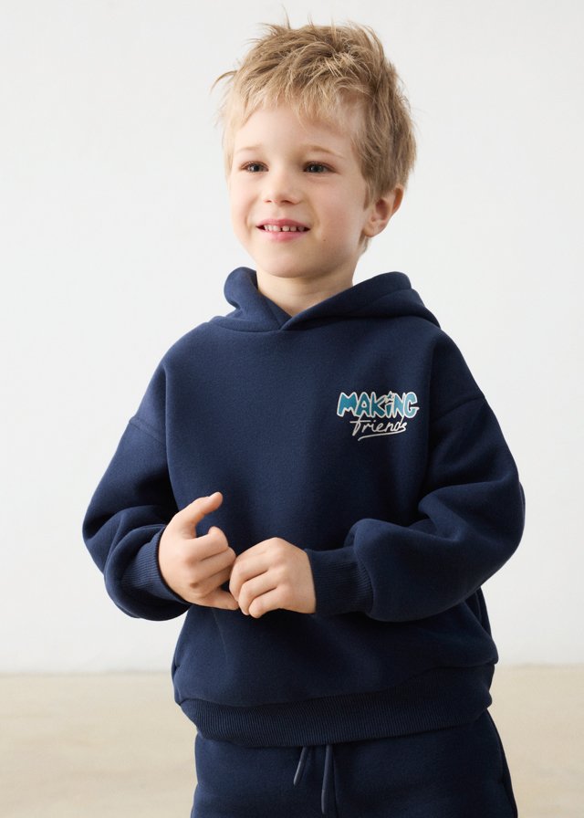 Sudadera ´making friends´ MARINO 2 Sudadera ´making friends´ MARINO