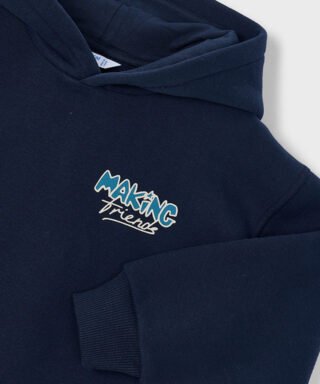 Sudadera ´making friends´ MARINO 8 Sudadera ´making friends´ MARINO - Imagen 4