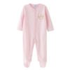 Pijama enterizo con estrellas y corona ROSA