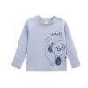 Camiseta m/l con perrito CELESTE 1 BBI66032