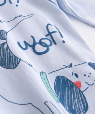 Camiseta m/l con perrito CELESTE 6 Camiseta m/l con perrito CELESTE - Imagen 2