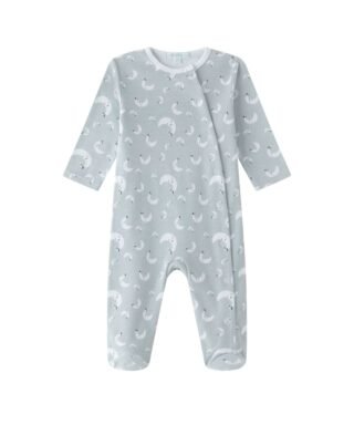 Pijama enterizo con lunas GRIS