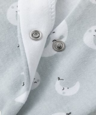 Pijama enterizo con lunas GRIS - Imagen 2